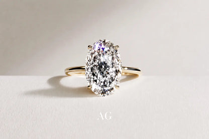 Portuguese Cut Oval Lab Grown Diamond – Rare 161-Facet Brilliant, IGI Certified AG & CO Jewellery