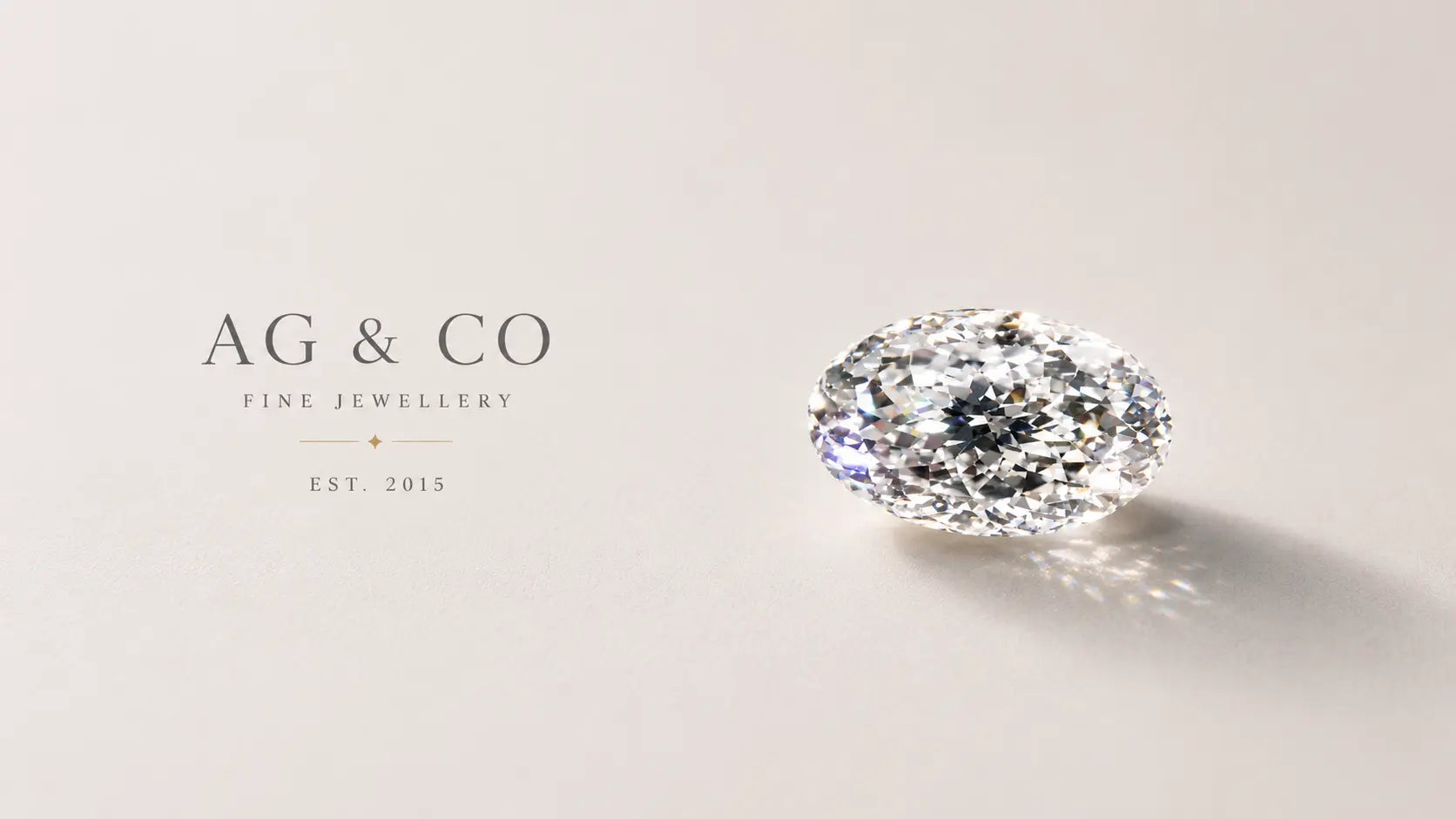 Portuguese Cut Oval Lab Grown Diamond – Rare 161-Facet Brilliant, IGI Certified AG & CO Jewellery