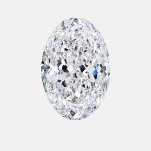 3.29ct Portuguese-Cut Oval Lab-Grown Diamond