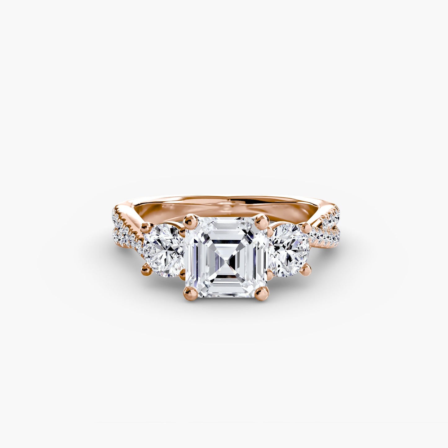 three-stone with pavé band 2 ag & co jewellery