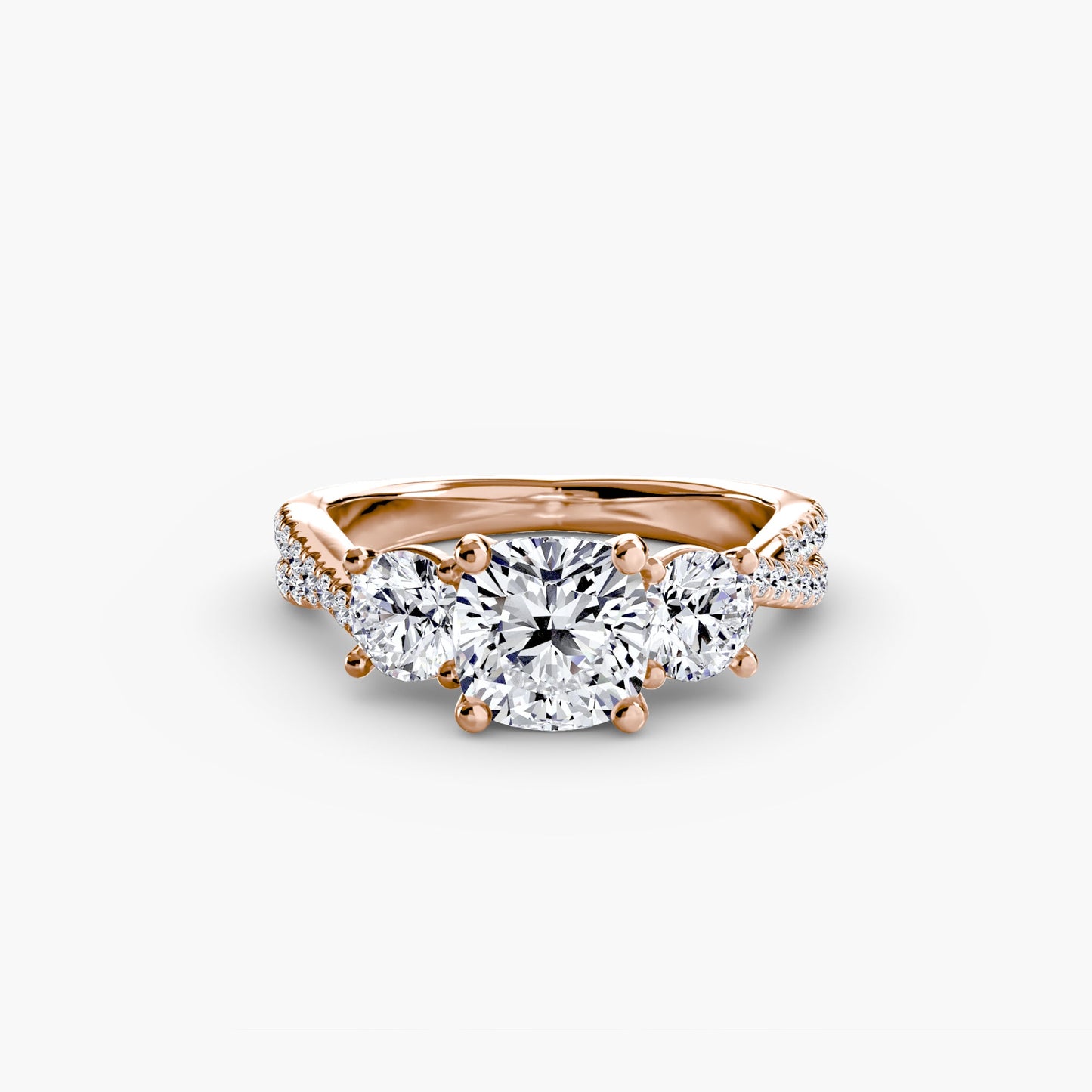 three-stone with pavé band 2 ag & co jewellery