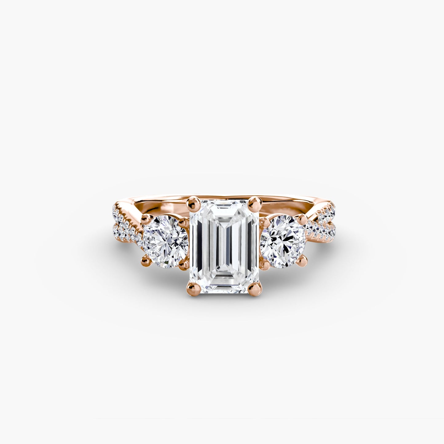 three-stone with pavé band 2 ag & co jewellery