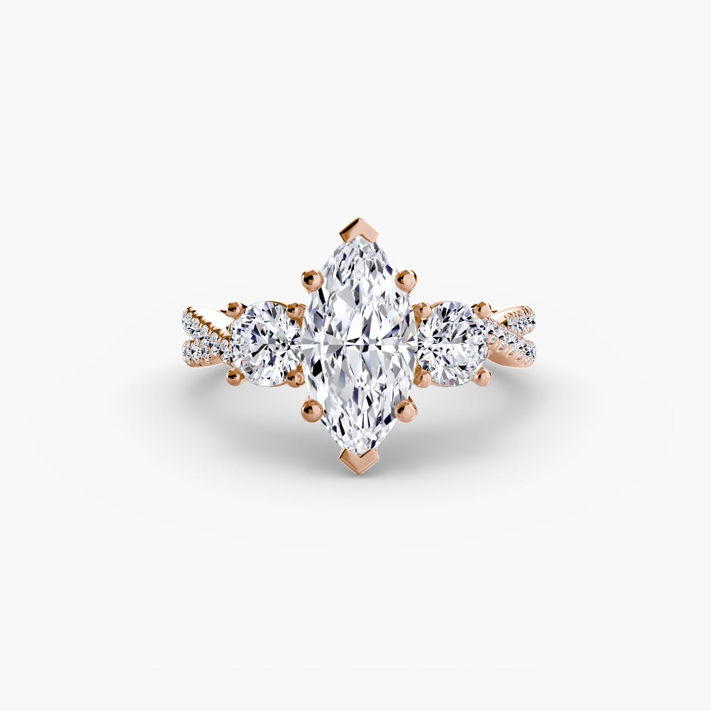 three-stone with pavé band 2 ag & co jewellery