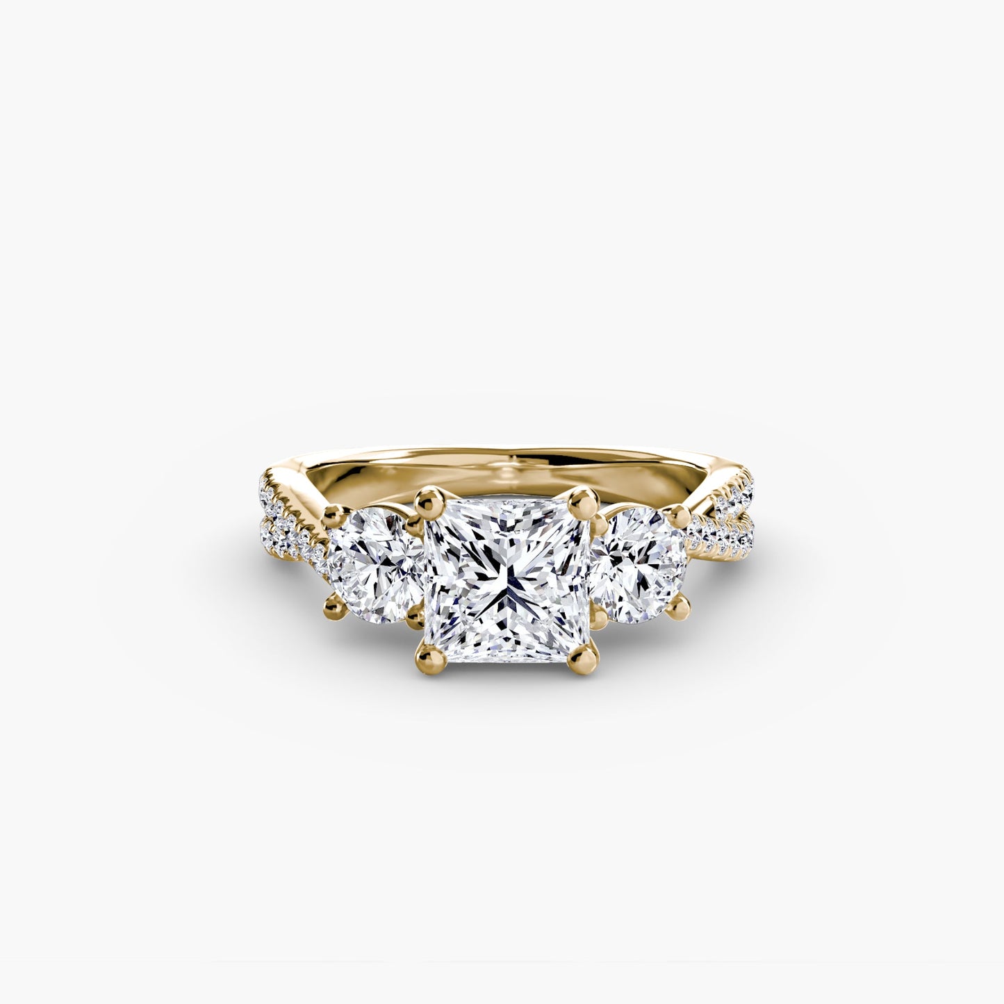 three-stone with pavé band 2 ag & co jewellery