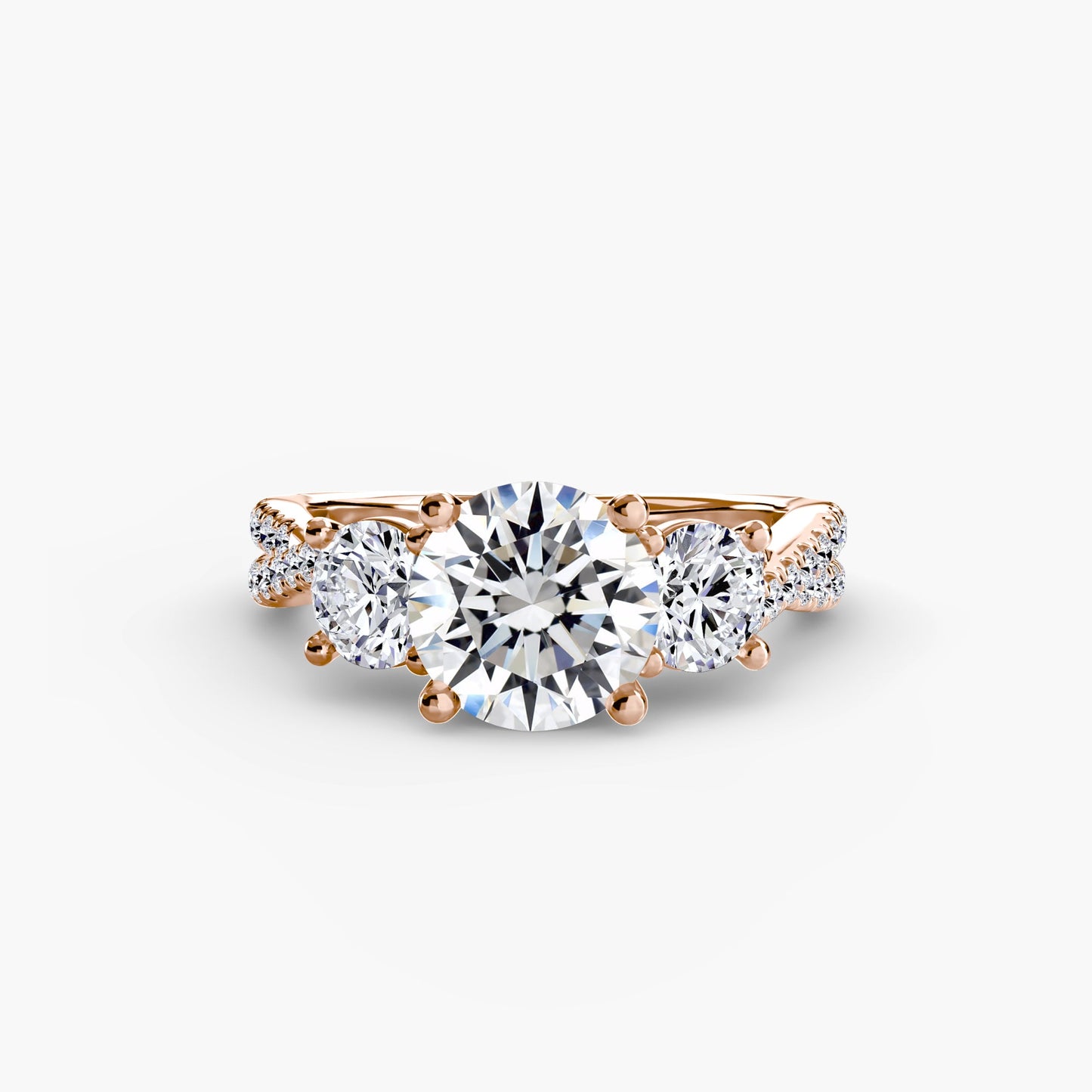 three-stone with pavé band 2 ag & co jewellery