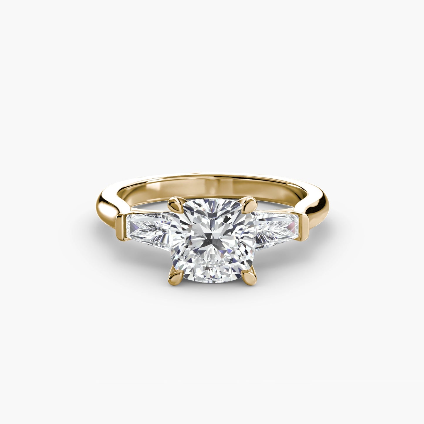 three-stone ring (baguette side stones) ag & co jewellery