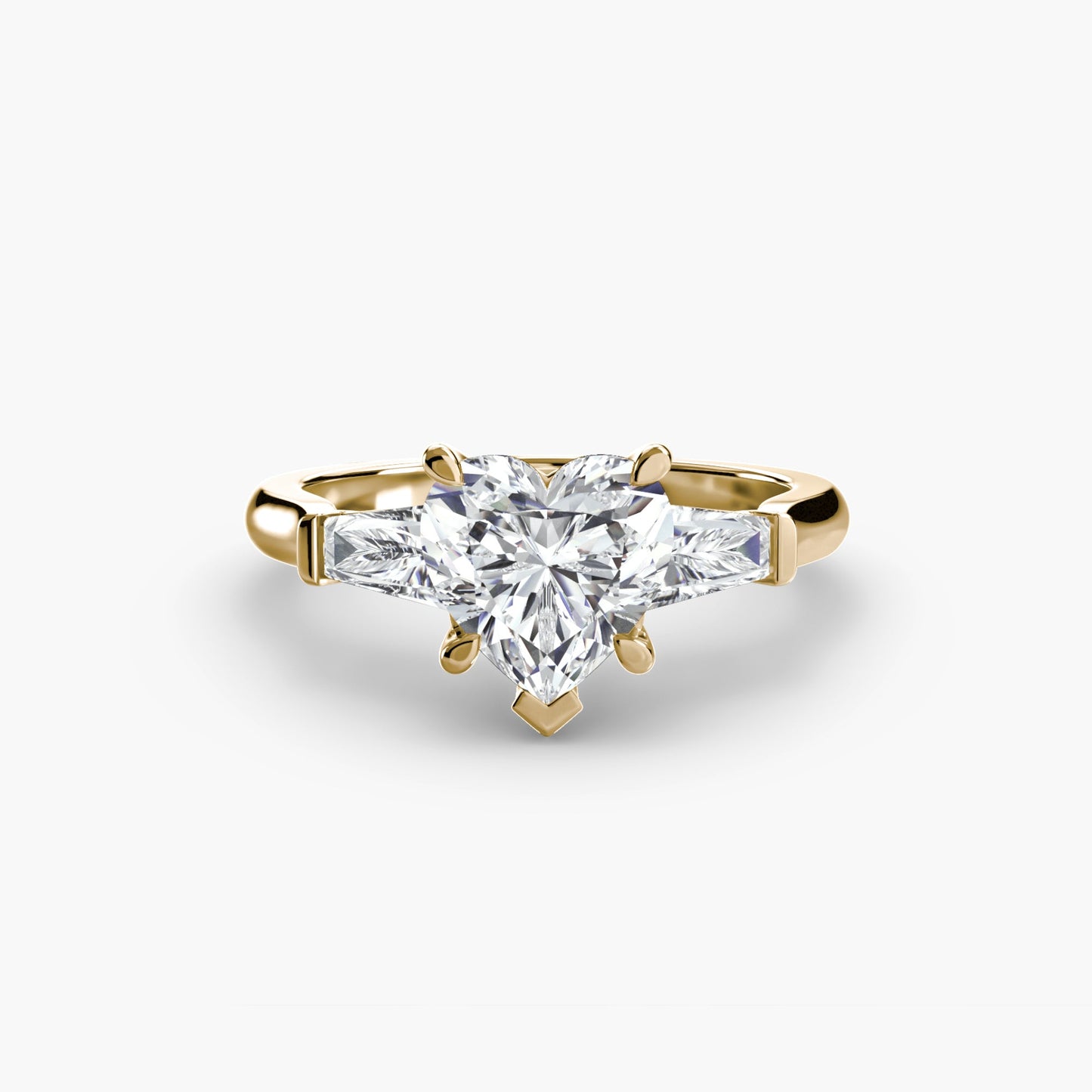 three-stone ring (baguette side stones) ag & co jewellery