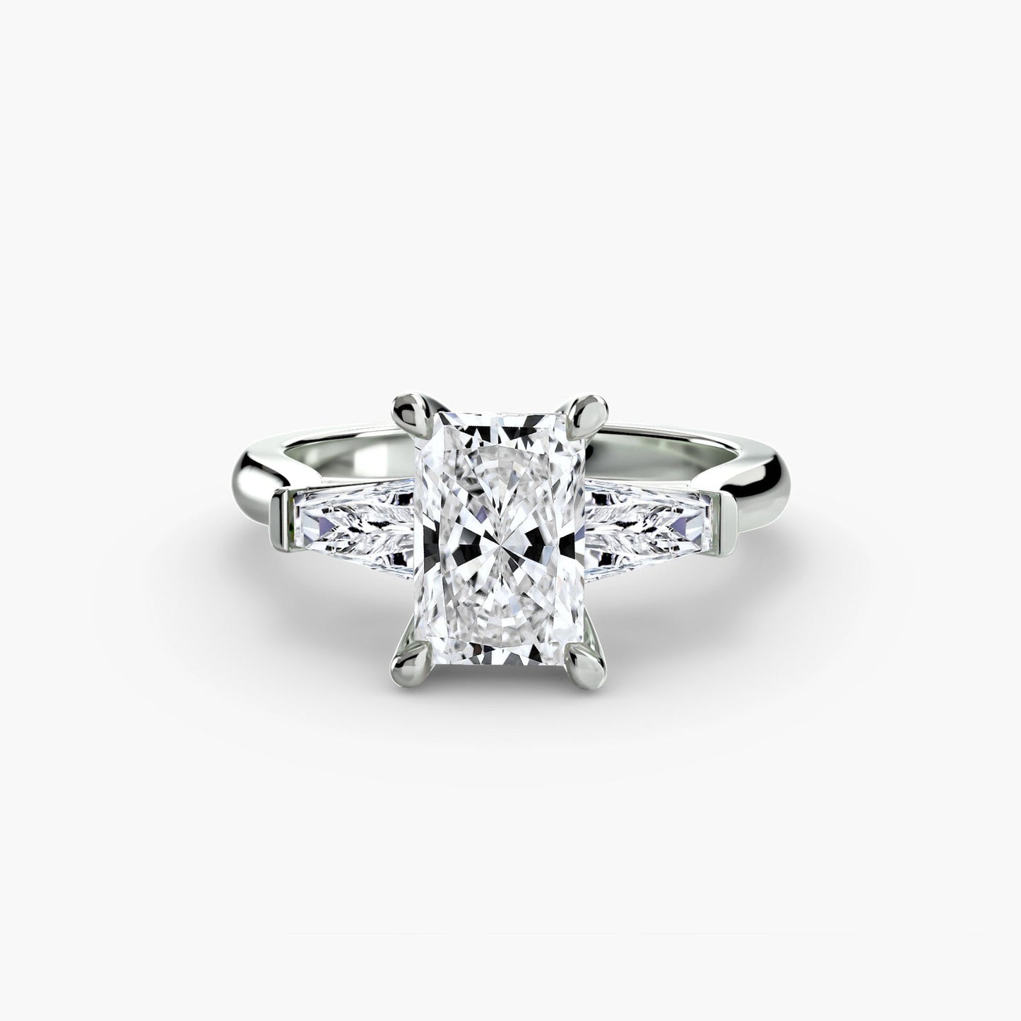 three-stone ring (baguette side stones) 2 ag & co jewellery