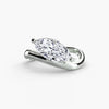 9K White Gold / Marquise