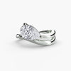 9K White Gold / Pear