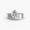 9K White Gold / Round