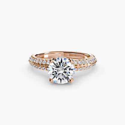 Solitaire with Pavé AG & CO Jewellery