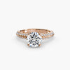 9K Rose Gold / Round