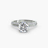 9K White Gold / Round