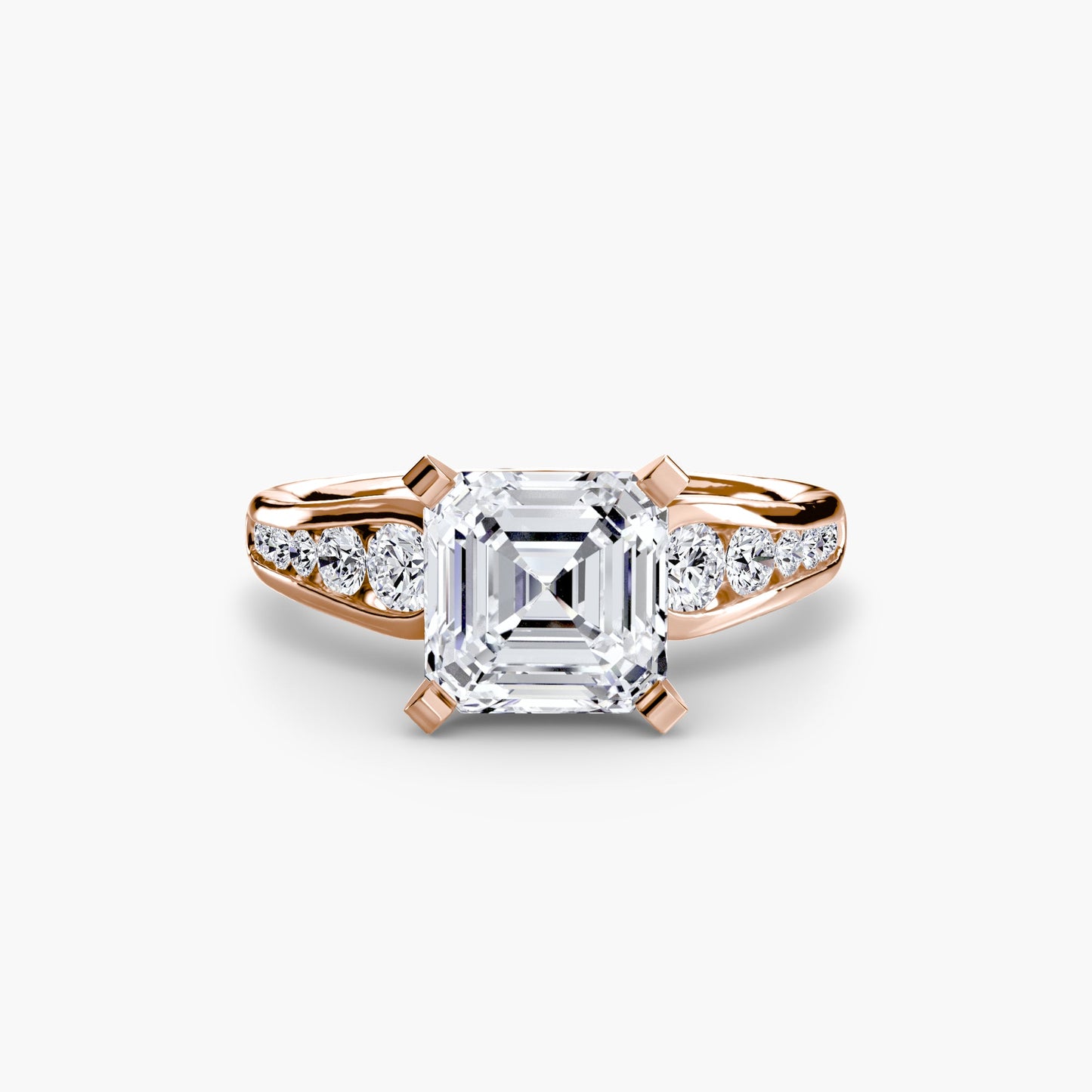 solitaire with pavé 2 ag & co jewellery