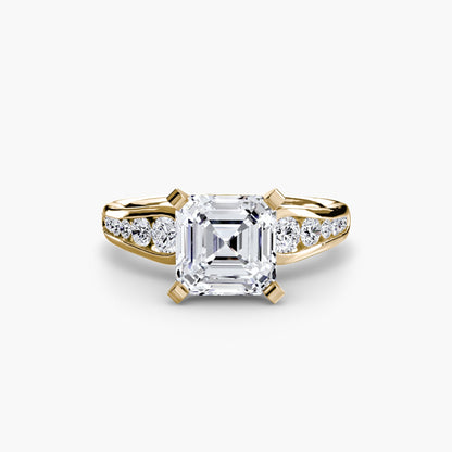 Solitaire with Pavé 2 AG & CO Jewellery