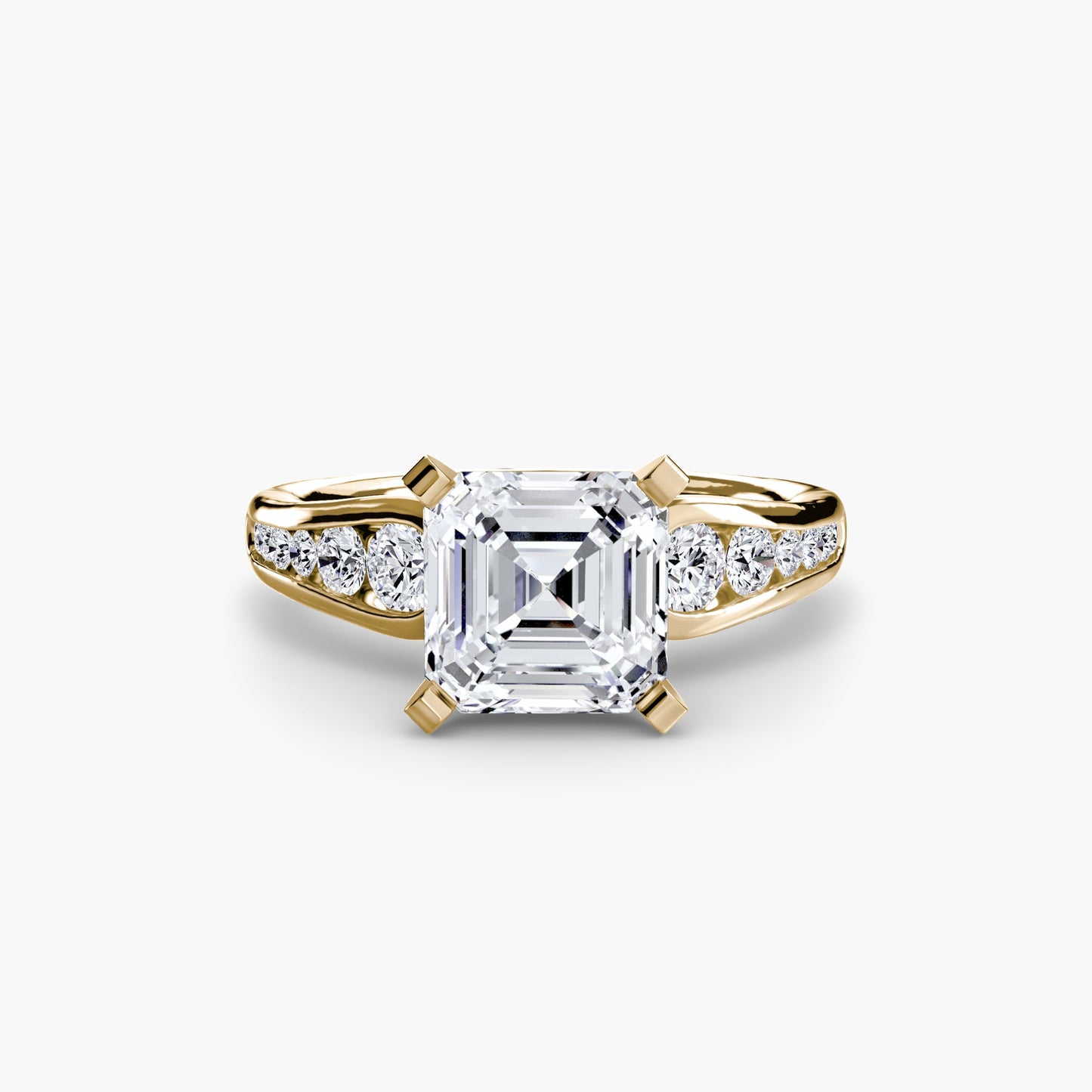 solitaire with pavé 2 ag & co jewellery