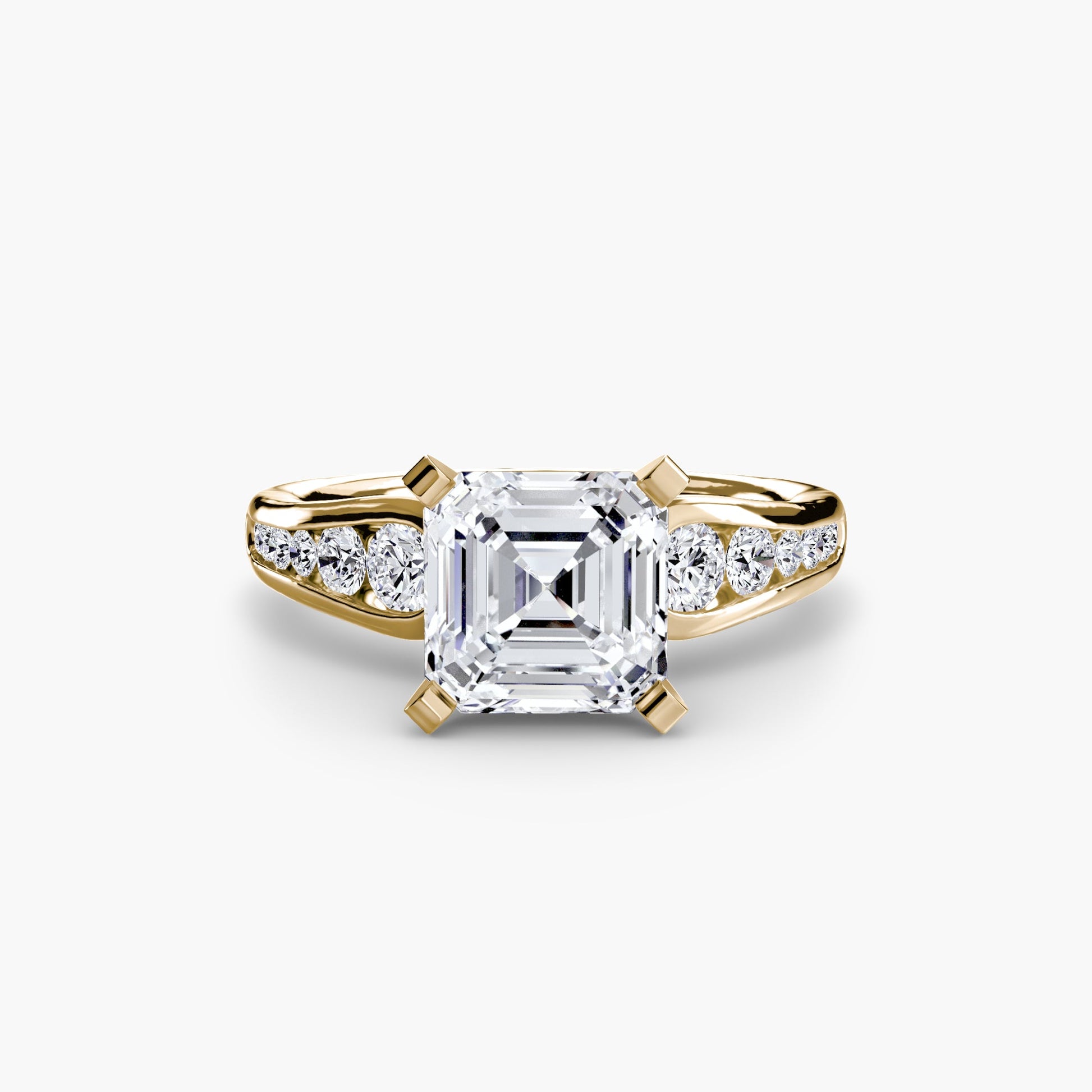 Solitaire with Pavé 2 AG & CO Jewellery