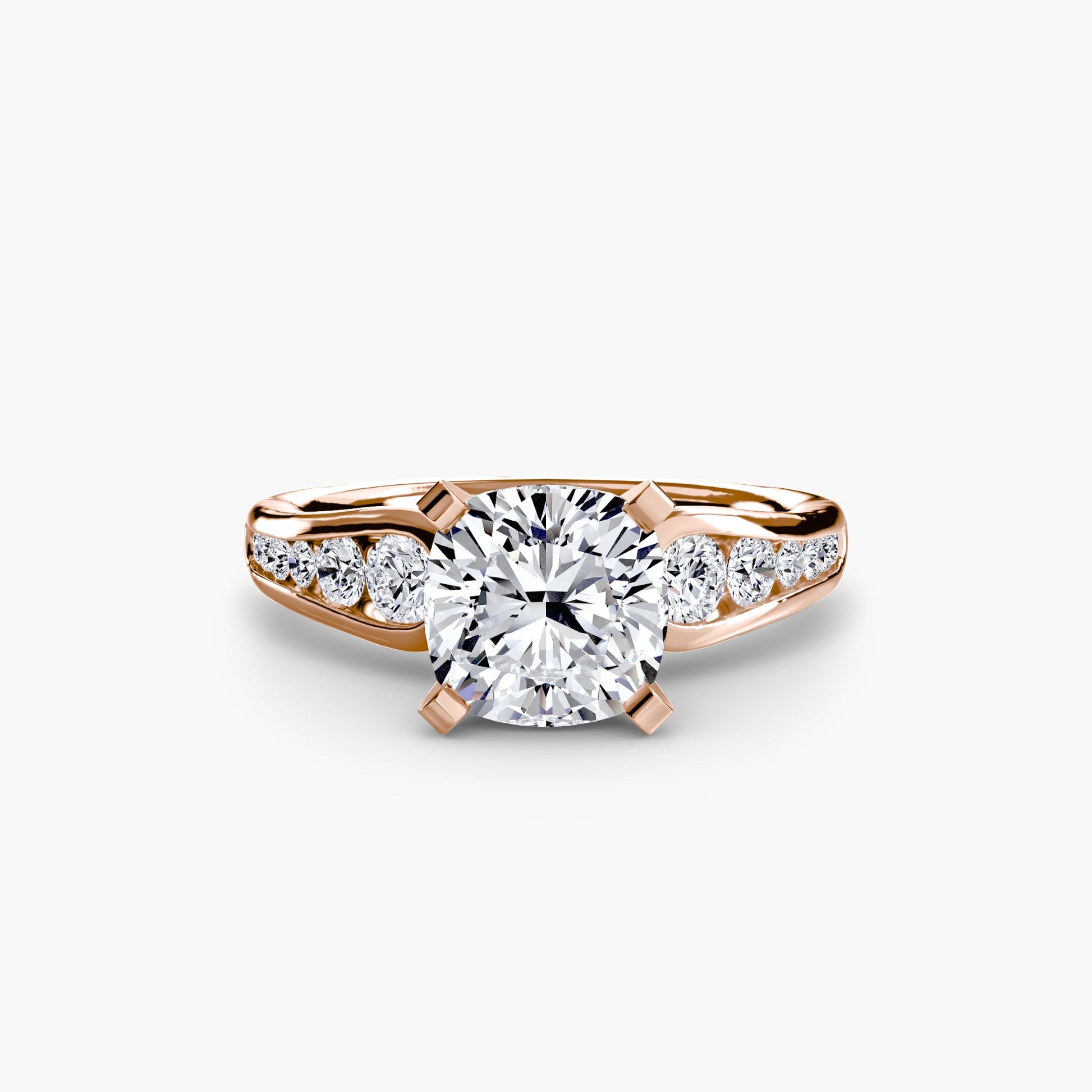 Solitaire with Pavé 2 AG & CO Jewellery