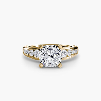 Solitaire with Pavé 2 AG & CO Jewellery