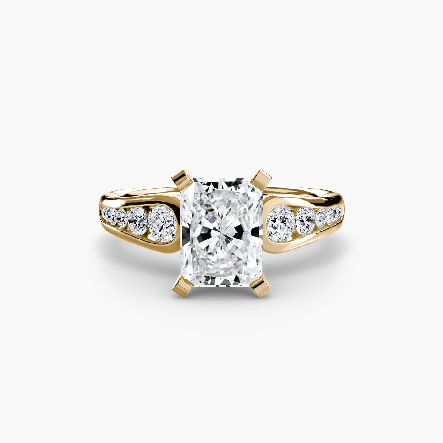 solitaire with pavé 2 ag & co jewellery