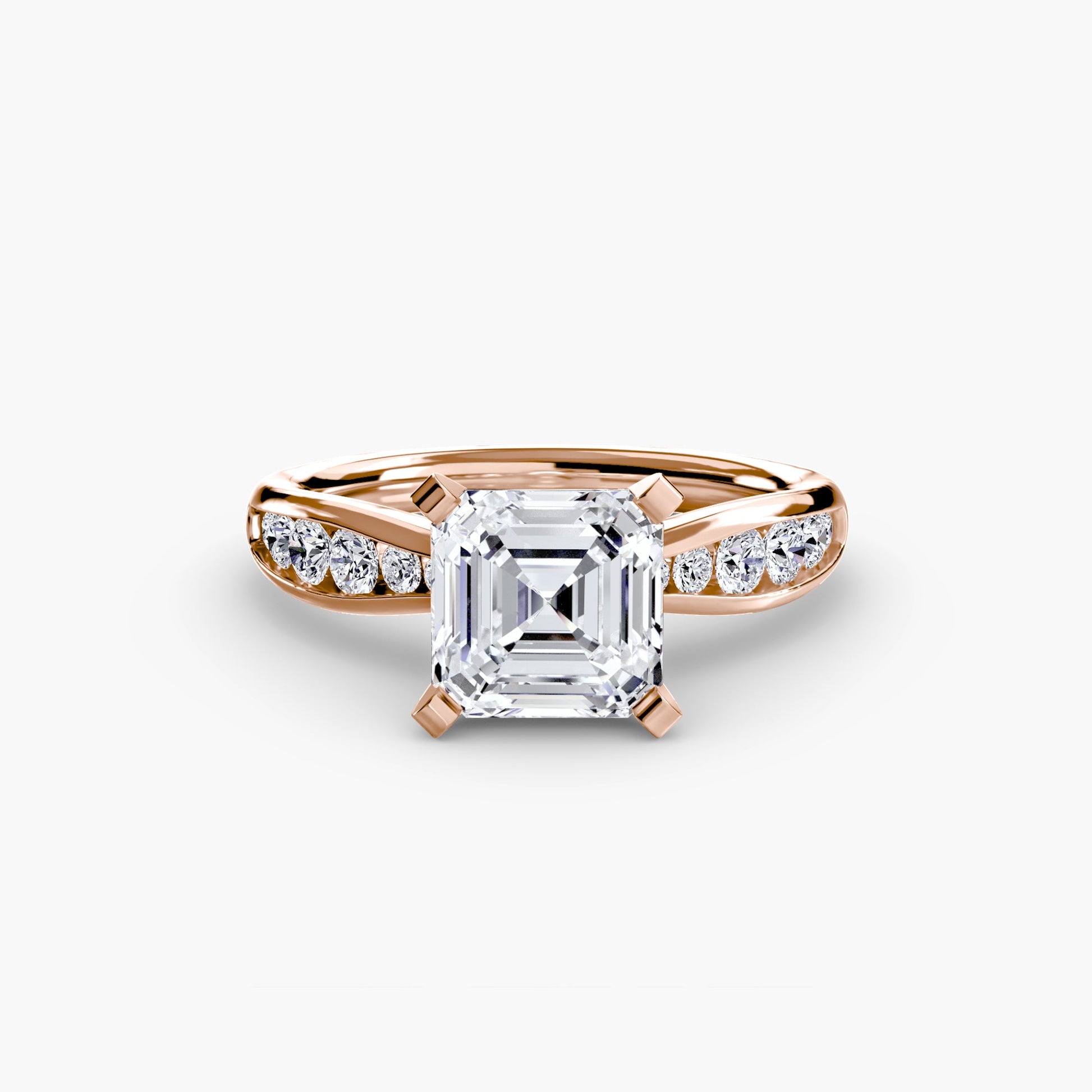 Solitaire with Pavé 3 AG & CO Jewellery