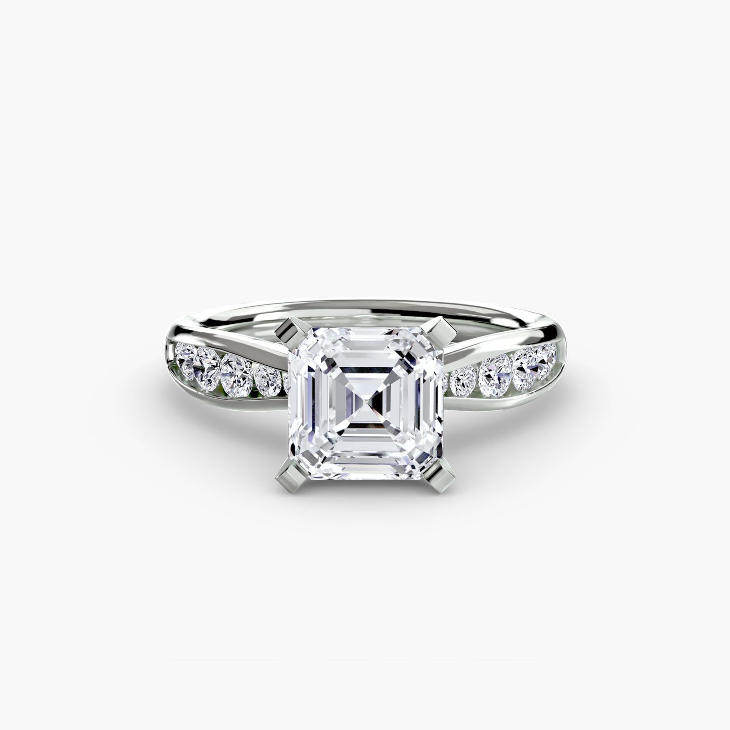 solitaire with pavé 3 ag & co jewellery