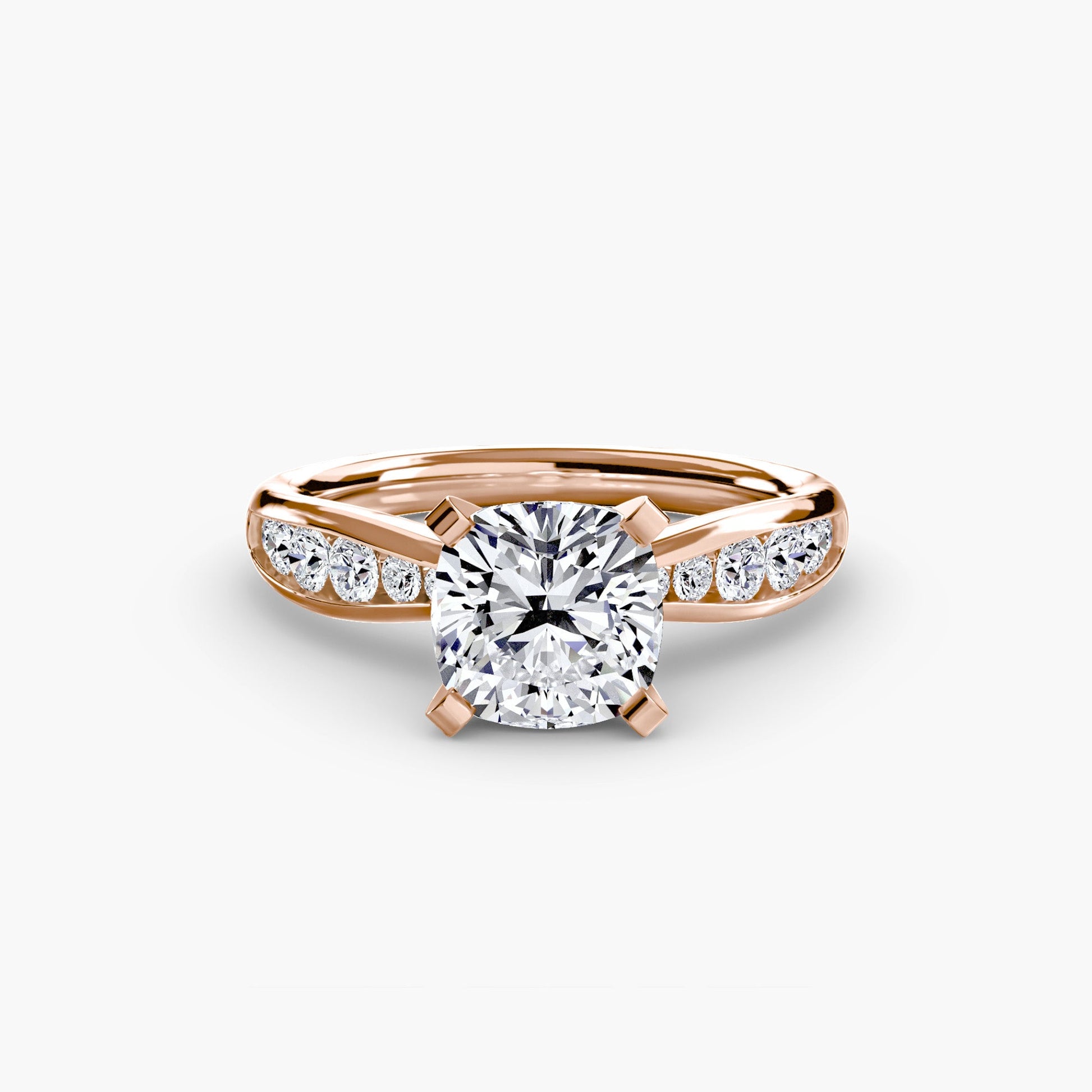 Solitaire with Pavé 3 AG & CO Jewellery