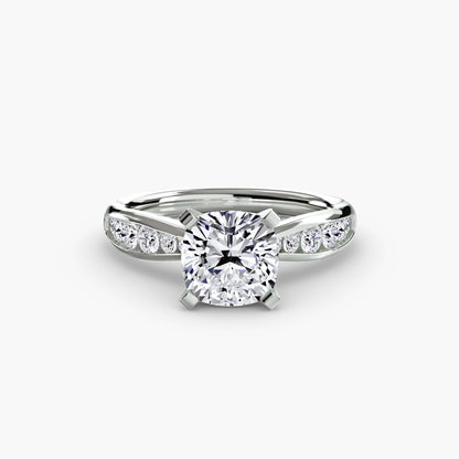 Solitaire with Pavé 3 AG & CO Jewellery