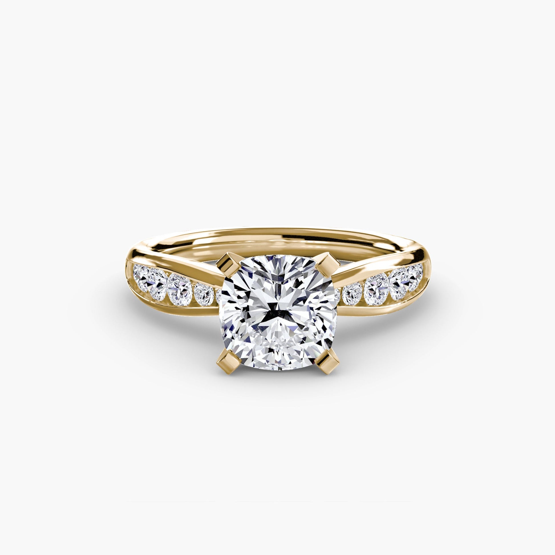 Solitaire with Pavé 3 AG & CO Jewellery