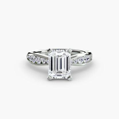 Solitaire with Pavé 3 AG & CO Jewellery