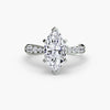9K White Gold / Marquise