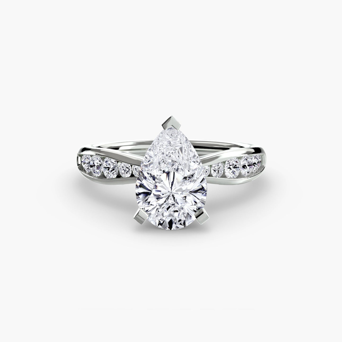 solitaire with pavé 3 ag & co jewellery