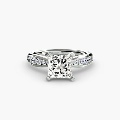 Solitaire with Pavé 3 AG & CO Jewellery