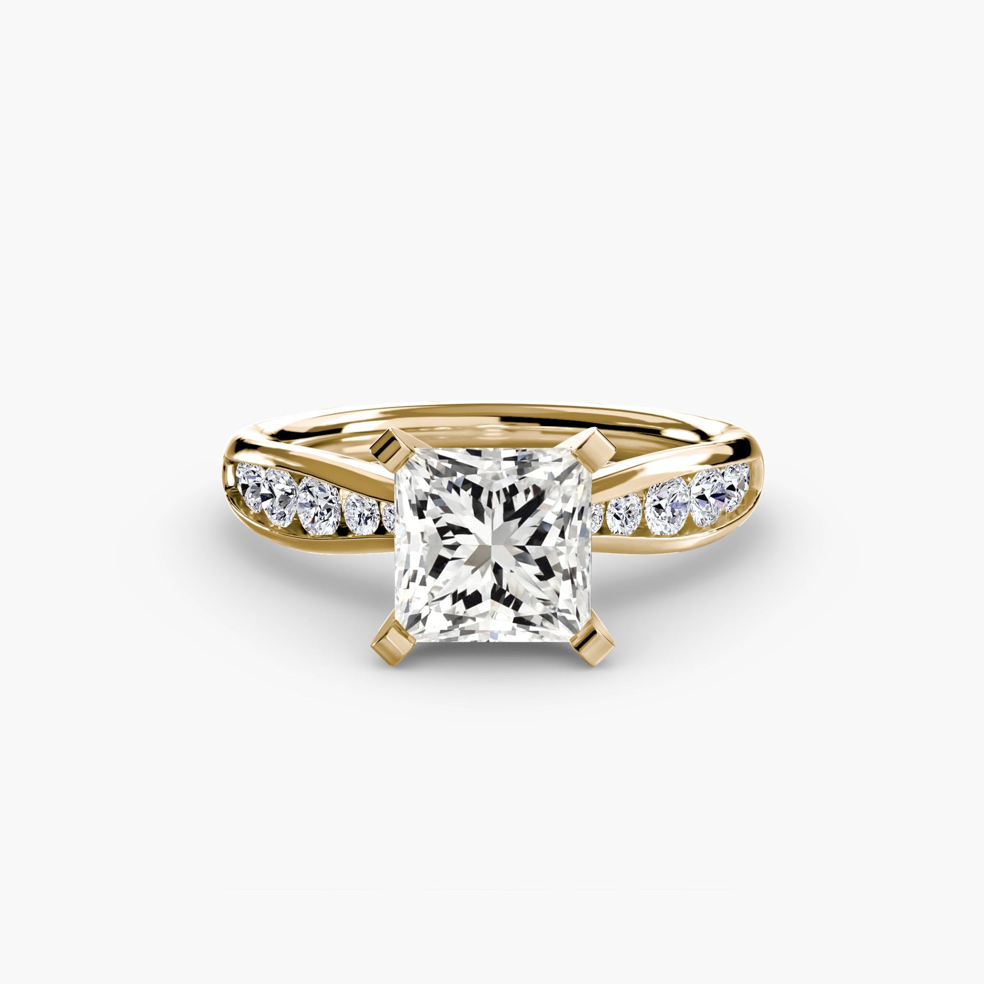 Solitaire with Pavé 3 AG & CO Jewellery