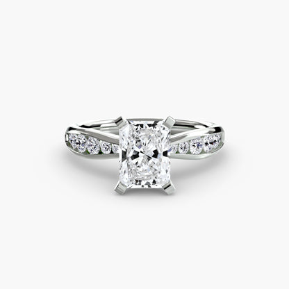 Solitaire with Pavé 3 AG & CO Jewellery