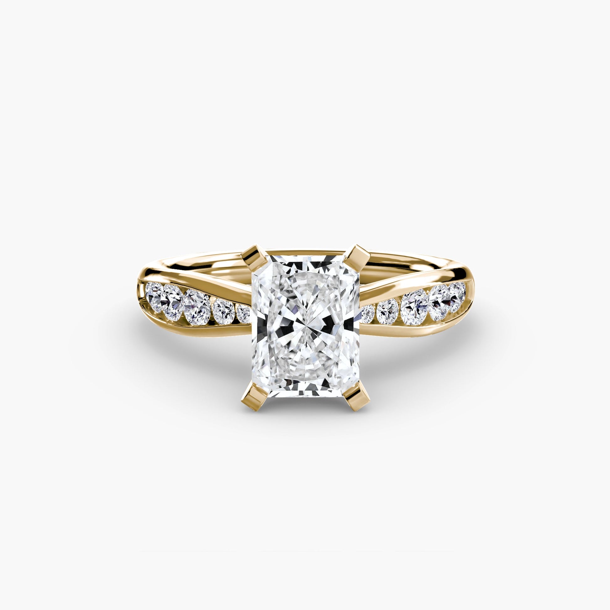 Solitaire with Pavé 3 AG & CO Jewellery
