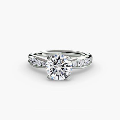 Solitaire with Pavé 3 AG & CO Jewellery