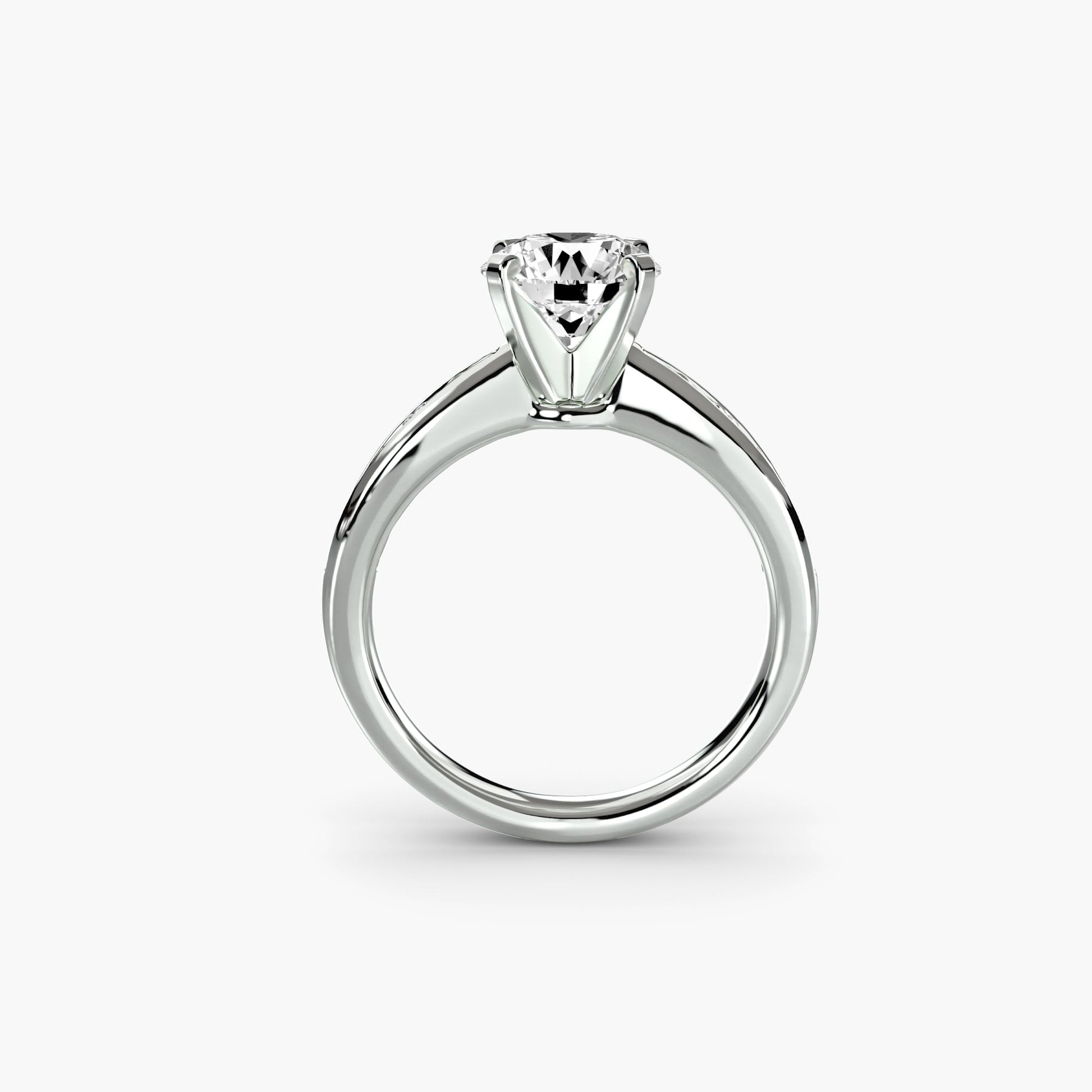 Solitaire with Pavé 3 AG & CO Jewellery