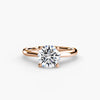 9K Rose Gold / Round