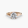 9K Rose Gold / Round