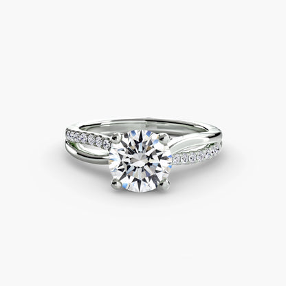 The Split Shank Pavé Solitaire AG & CO Jewellery