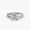 9K White Gold / Round
