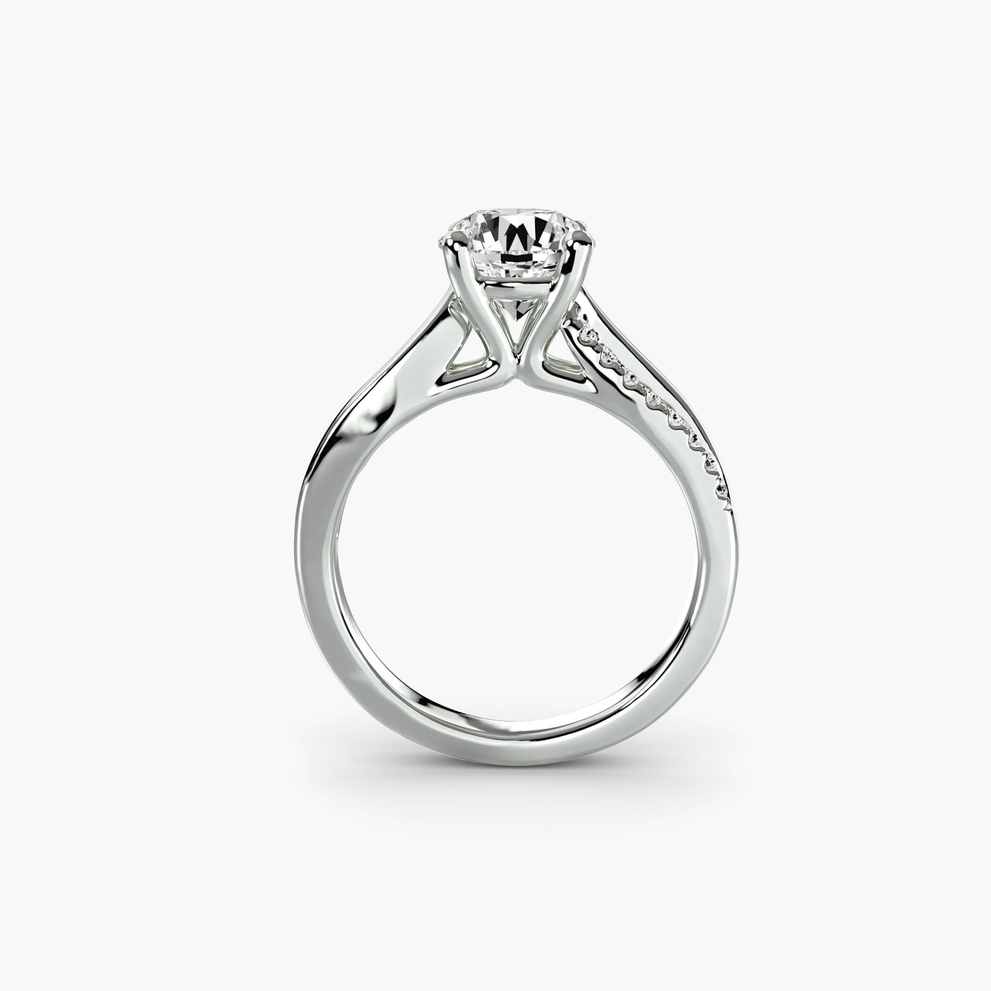 the split shank pavé solitaire ag & co jewellery