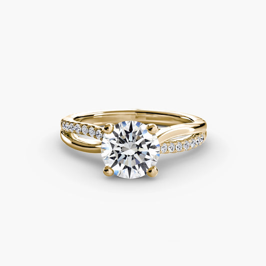 The Split Shank Pavé Solitaire AG & CO Jewellery