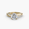 9K Yellow Gold / Round