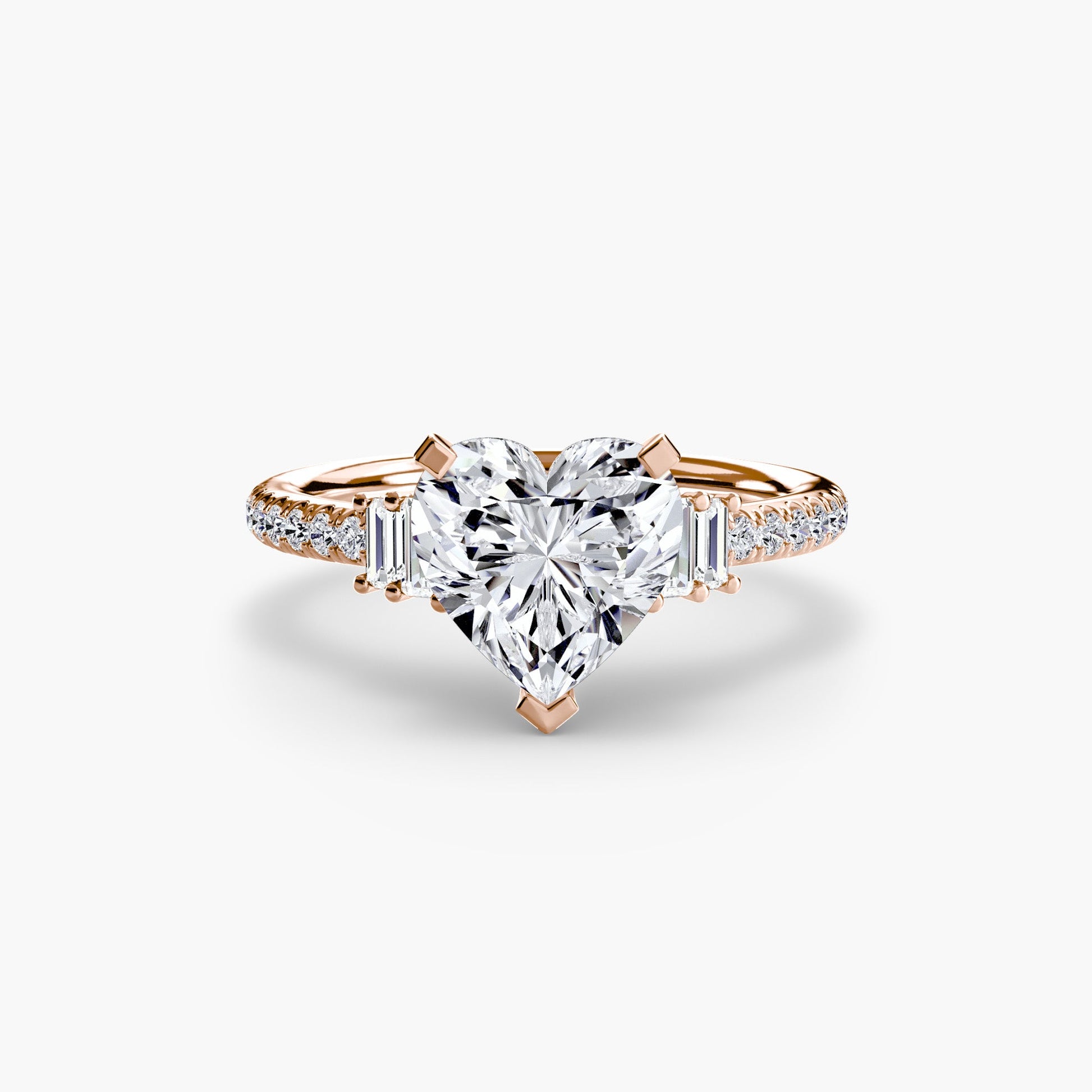 Solitaire with Pavé 4 AG & CO Jewellery