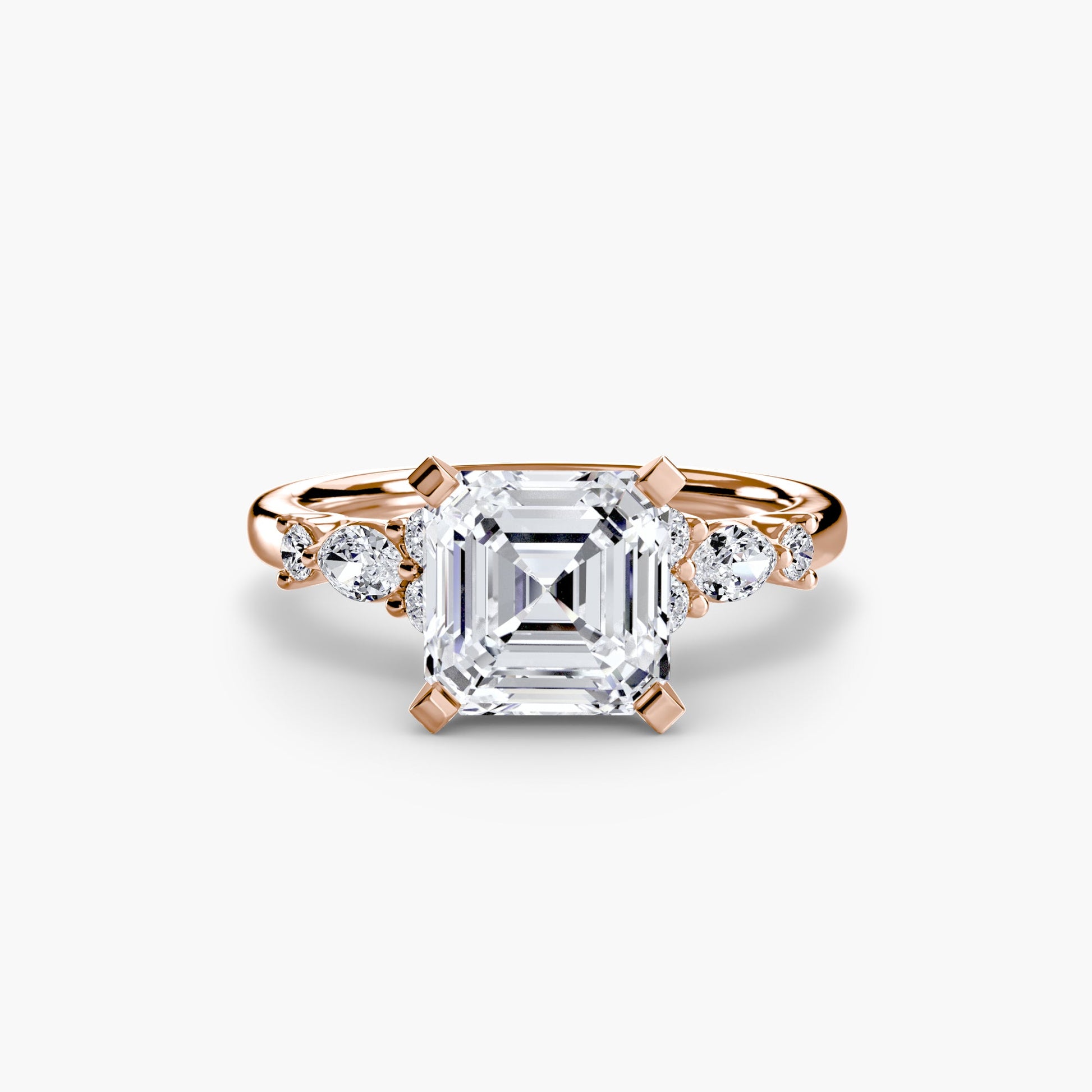 The Floral Accent Solitaire AG & CO Jewellery