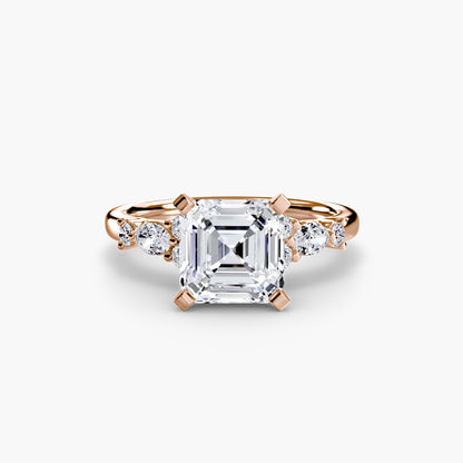 The Floral Accent Solitaire AG & CO Jewellery