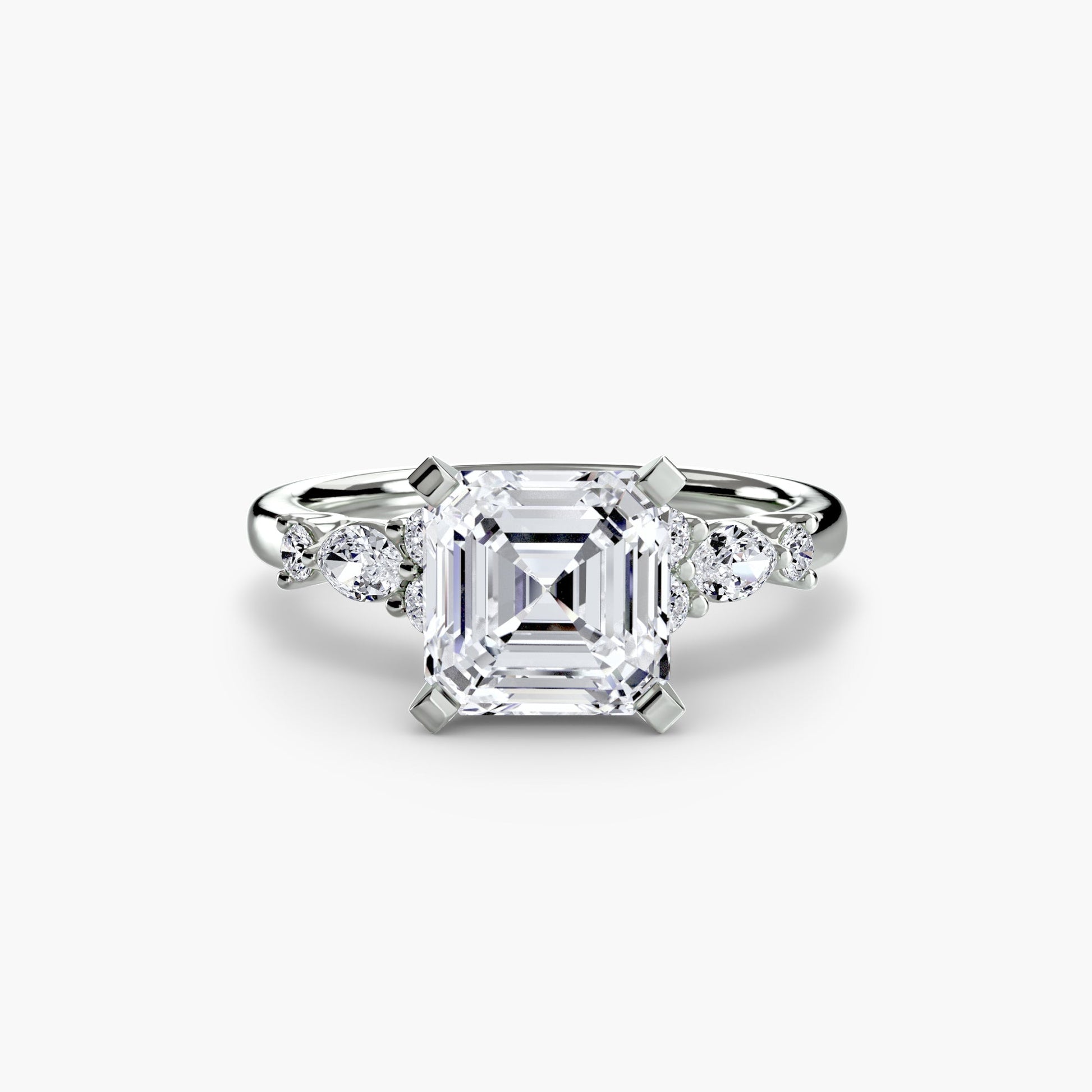 The Floral Accent Solitaire AG & CO Jewellery